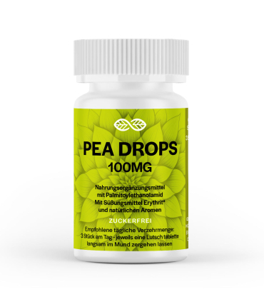 PEA Palmitoylethanolamid, erythrit. bonbon. teebonbon